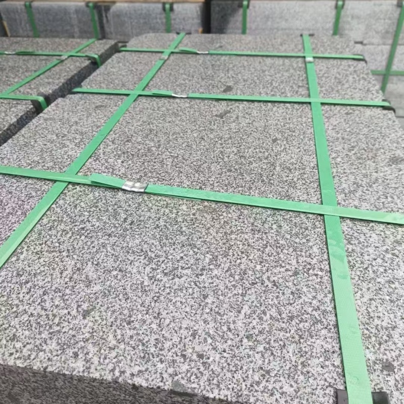 淮南芝麻灰地铺石石材厂家